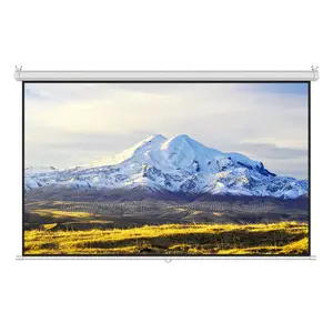 Quality Yet Affordable Electric Projector Screen(30x30cm) 
