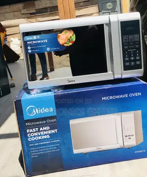 EM928ETB Midea 28 Liter Microwave Countertop  Gray