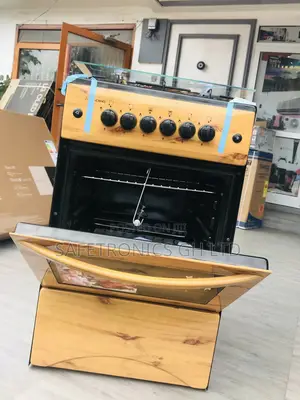 Best Rotisserie 4 Gas Burner Oven With Grill Light Wooden 