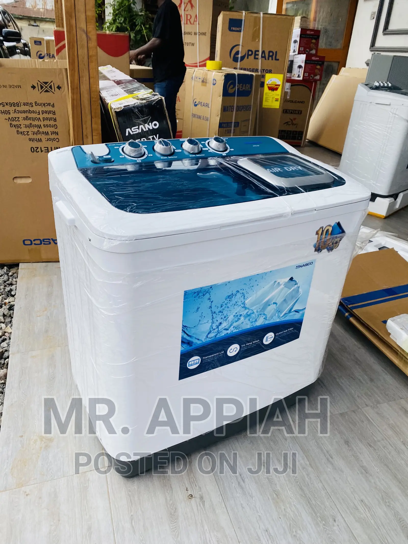 Classic Design Nasco Semi-Automatic Washingmachine(12kg) 