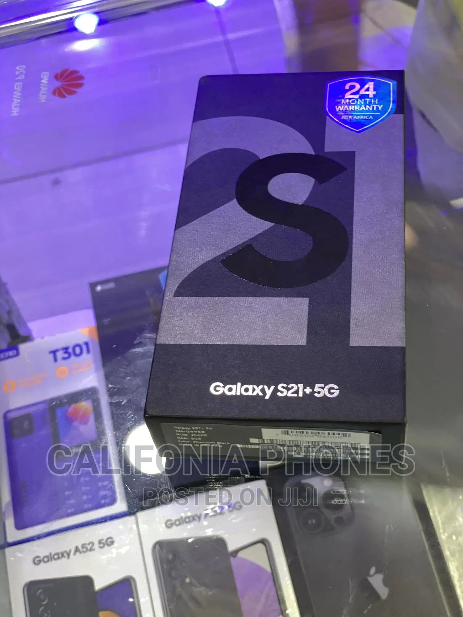 New Samsung Galaxy S21+ 5G 256 GB Gray