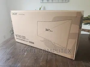 Acer Nitro 34" 165hz WQHD Ultrawide Curved Monitor