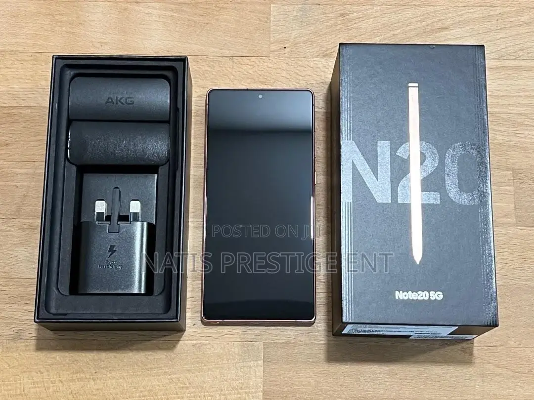 New Samsung Galaxy Note 20 5G 128 GB Black