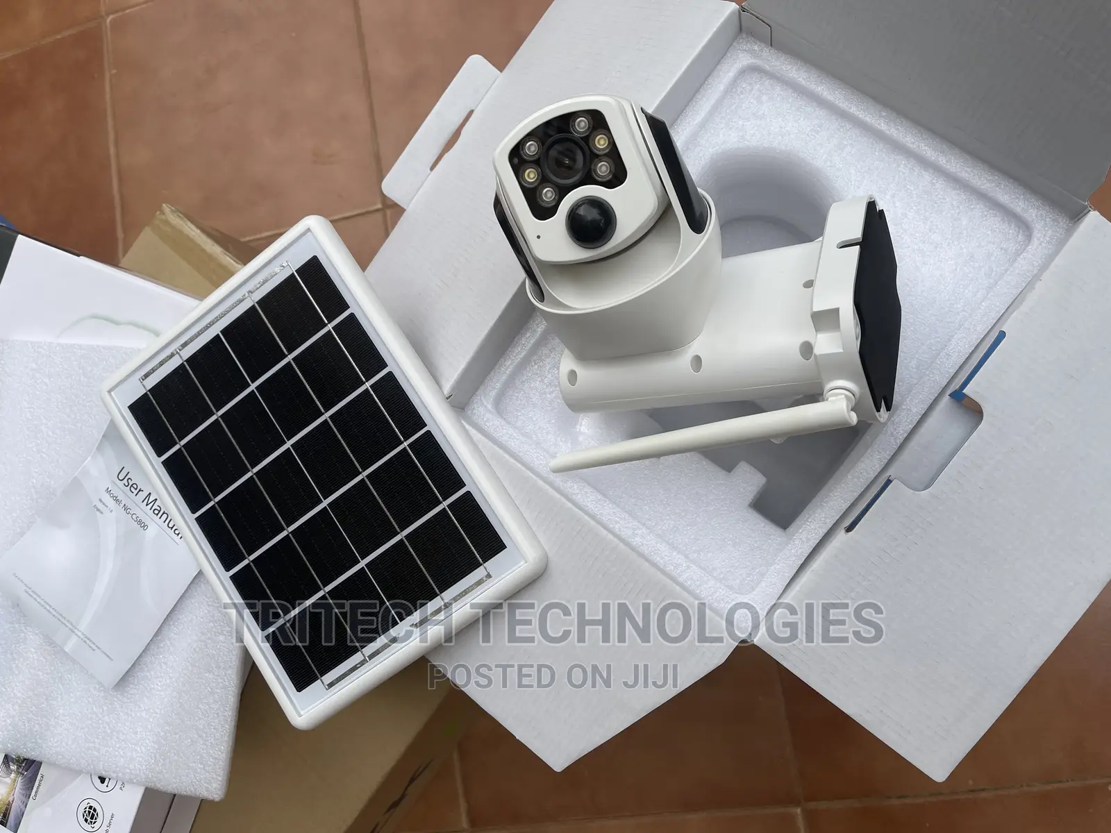 Solar Camera 4G Sim Ngteco 3MP C5800 Series