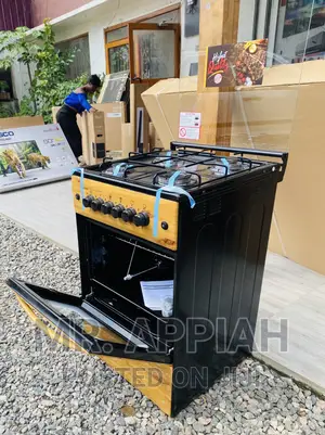 Classic 50x50 4 Gas Burner With Oven + Grill(Wooden)