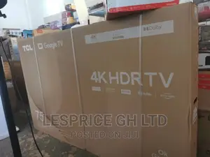 Executive ~TCL 75” Android HDRTV