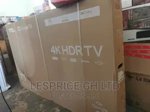TCL 75” Smart Android HDRTV