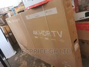 TCL 75” Android Smart Netflix HDRTV
