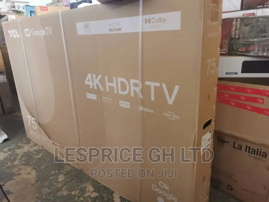 Top Quality ~TCL 75” Android HDRTV