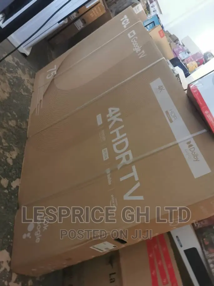 TV TCL 75” Android HDRTV