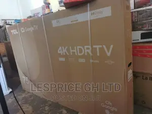 TCL 75” Android Ok Google TV