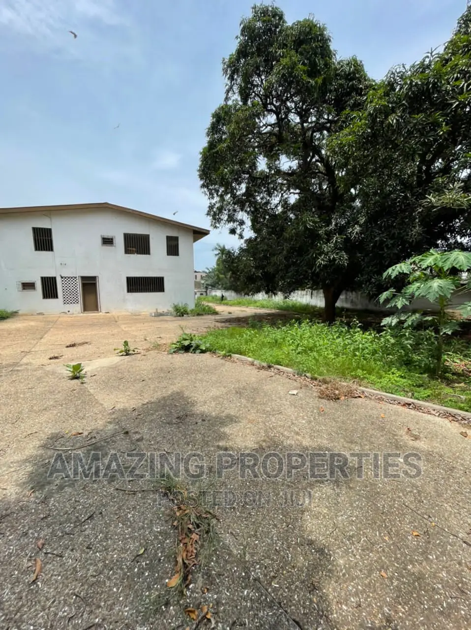0.87 Acre of Land With a Building for Sale at Cantonments