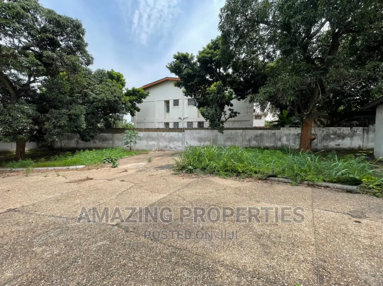 0.87 Acre of Land With a Building for Sale at Cantonments