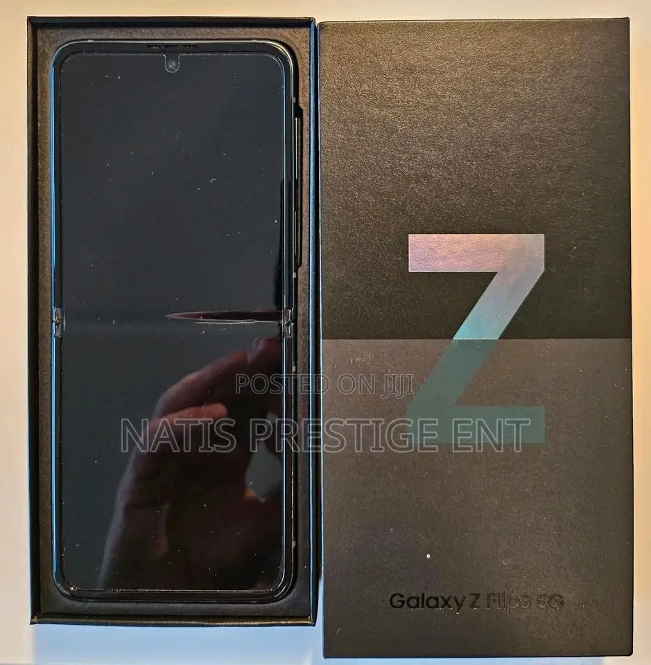 New Samsung Galaxy Z Flip 3 256 GB Black