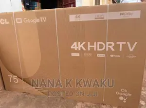 2160p_tcl 75inches Smart Uhd TV