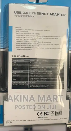 Usb to Lan Adapter Usb 3.0