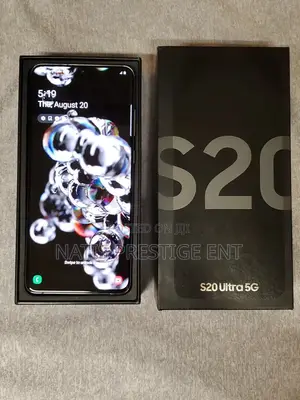 New Samsung Galaxy S20 Ultra 5G 256 GB Black