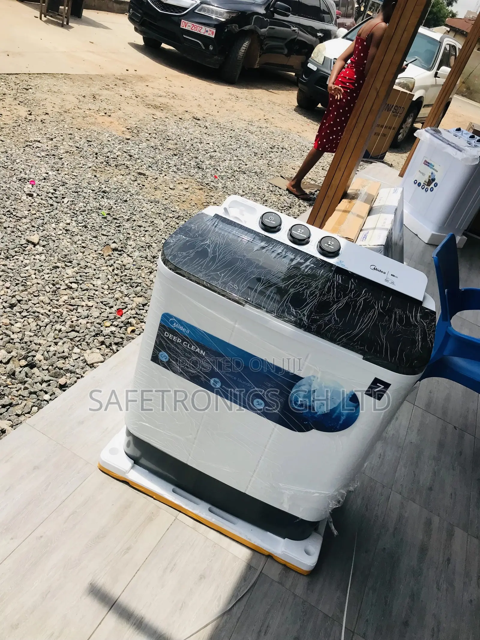 7kg Washingmachine Clean Topload Semiautomatic Midea