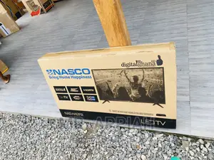 Free Standing Nasco 42 Inch Digital Satelite Tv( Black)