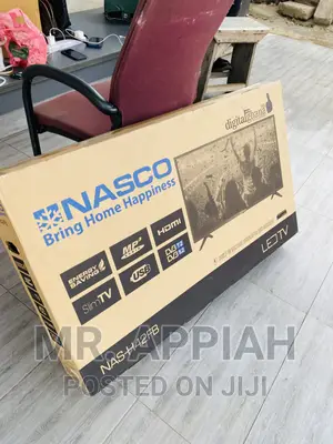 Unique Brand New Nasco(Black) 42” Digital Satelite LED Tv