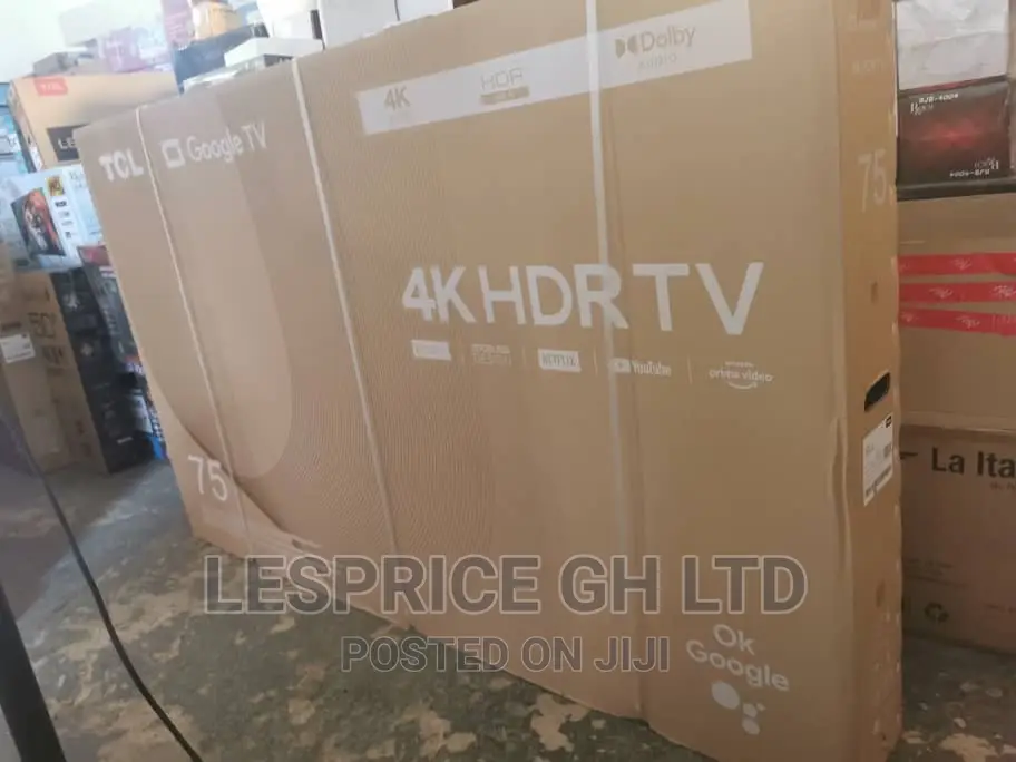 TCL 75” Android Smart HDRTV