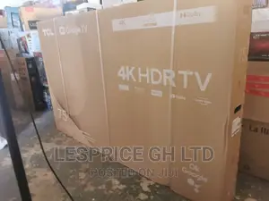 Frameless ~TCL 75” Android Smart Wi-Fi
