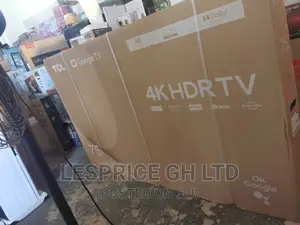 //HDR TCL 75” Ok Google TV