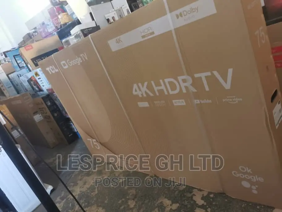 TCL 75” Android HDRTV ~High Resolution