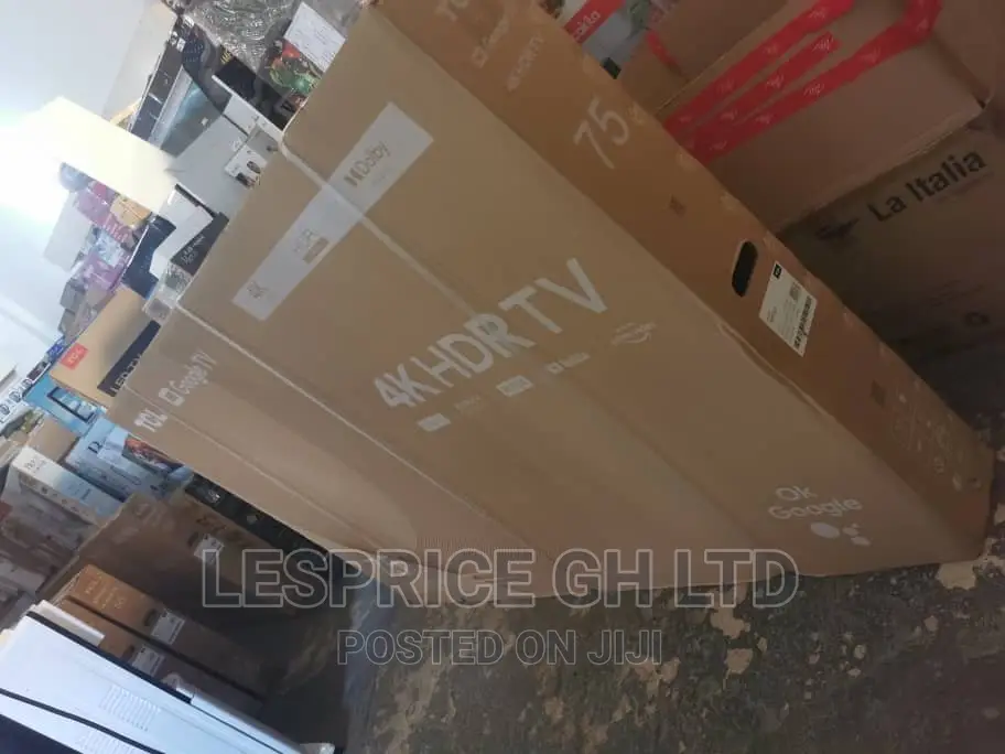 Original TCL 75” Android HDRTV