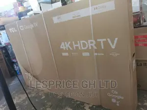 Luxury TCL 75” Android HDRTV