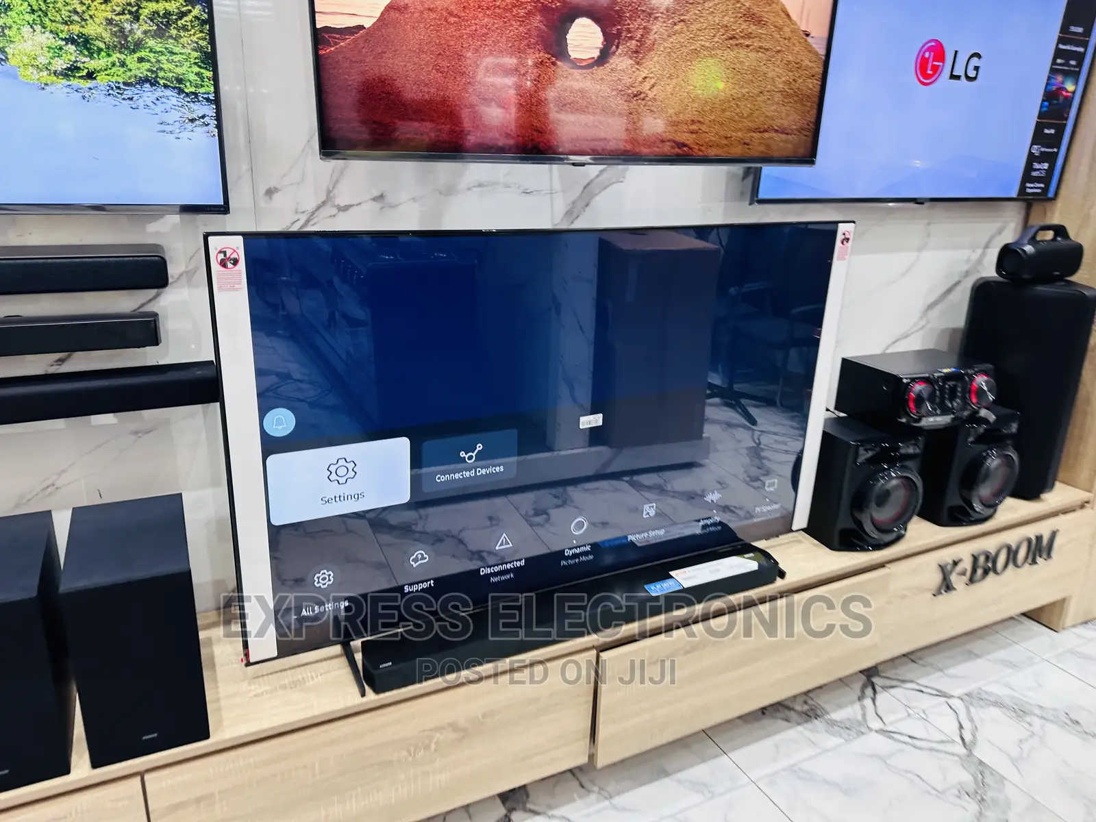 Bigger Better Samsung UHD Smart 55”Bu8000 Tv