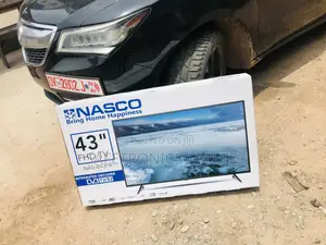 Digital Black Nasco 43 Inches Glossy LED Satellite Tv