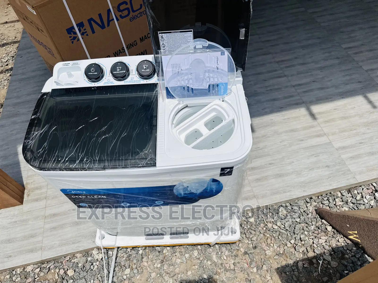Clean Clothes and Happy Home Midea Twintub 7kg WM