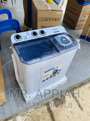 Sleek and Efficient Nasco 7kg Washing Machine(White)