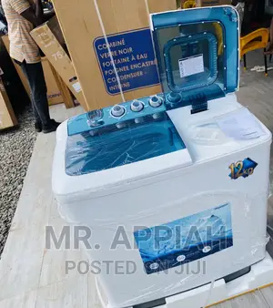 Efficient NascoSemi-Automatic Spin/Dry Washing Machine,12kg