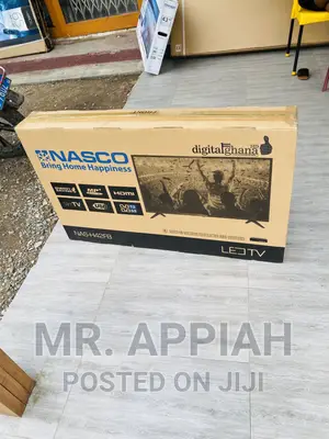 Energy Saving Nasco 42” Basic Black Digital Satelite Tv