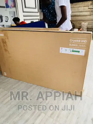 Sleek and Efficient Samsung 65” Crystal LED Tv 65bu8000.