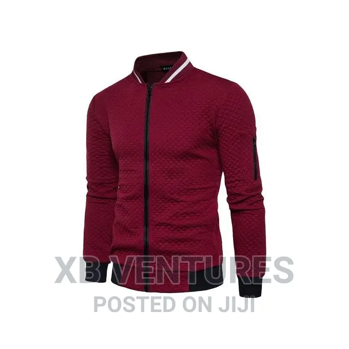 Mens Zipper Comfort Blazers Windbreak Lightweight Jackets