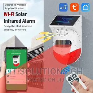 2in1 Wifi Tuya Smart Remote Control Outdoor Security Sound A