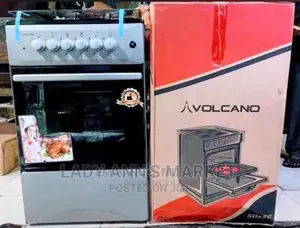 50*50volcano 4 Burner and Oven Gas