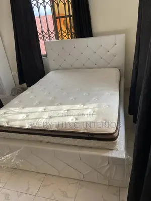 Brand New Foreign Queen Size Bed for Sale With Mattress