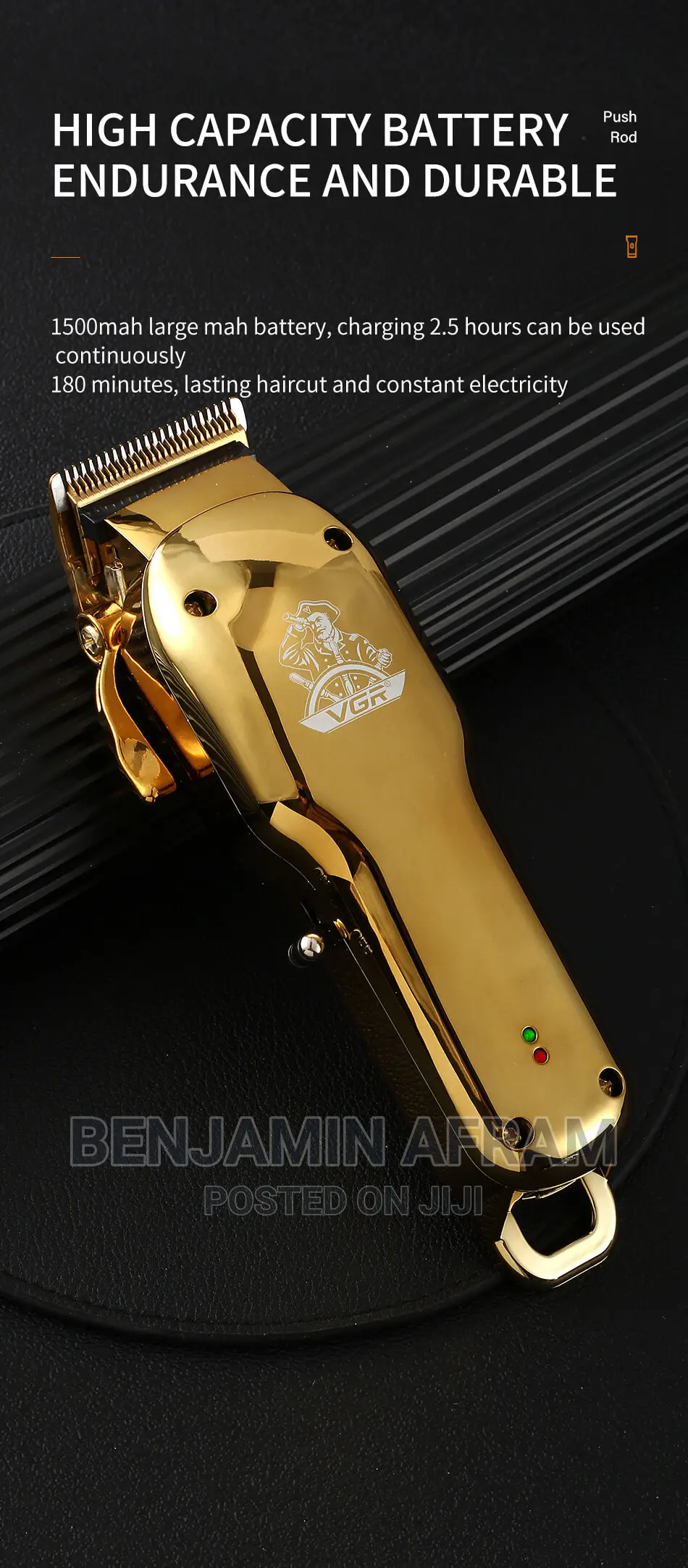 High Quality Rechargeable VGR Barbering Machine