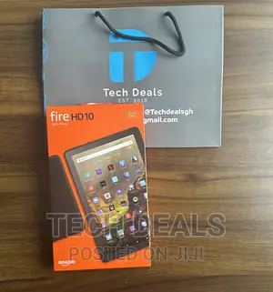 New Amazon Fire HD 10 64 GB Black