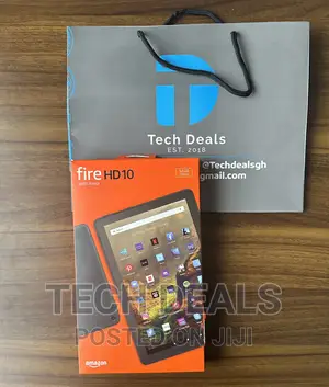 New Amazon Fire HD 10 64 GB Black