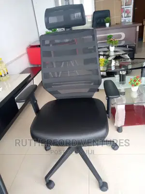 Manager Leather and Mesh Chair