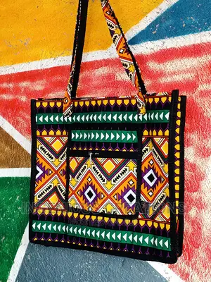 Cute African Print Tote Bags