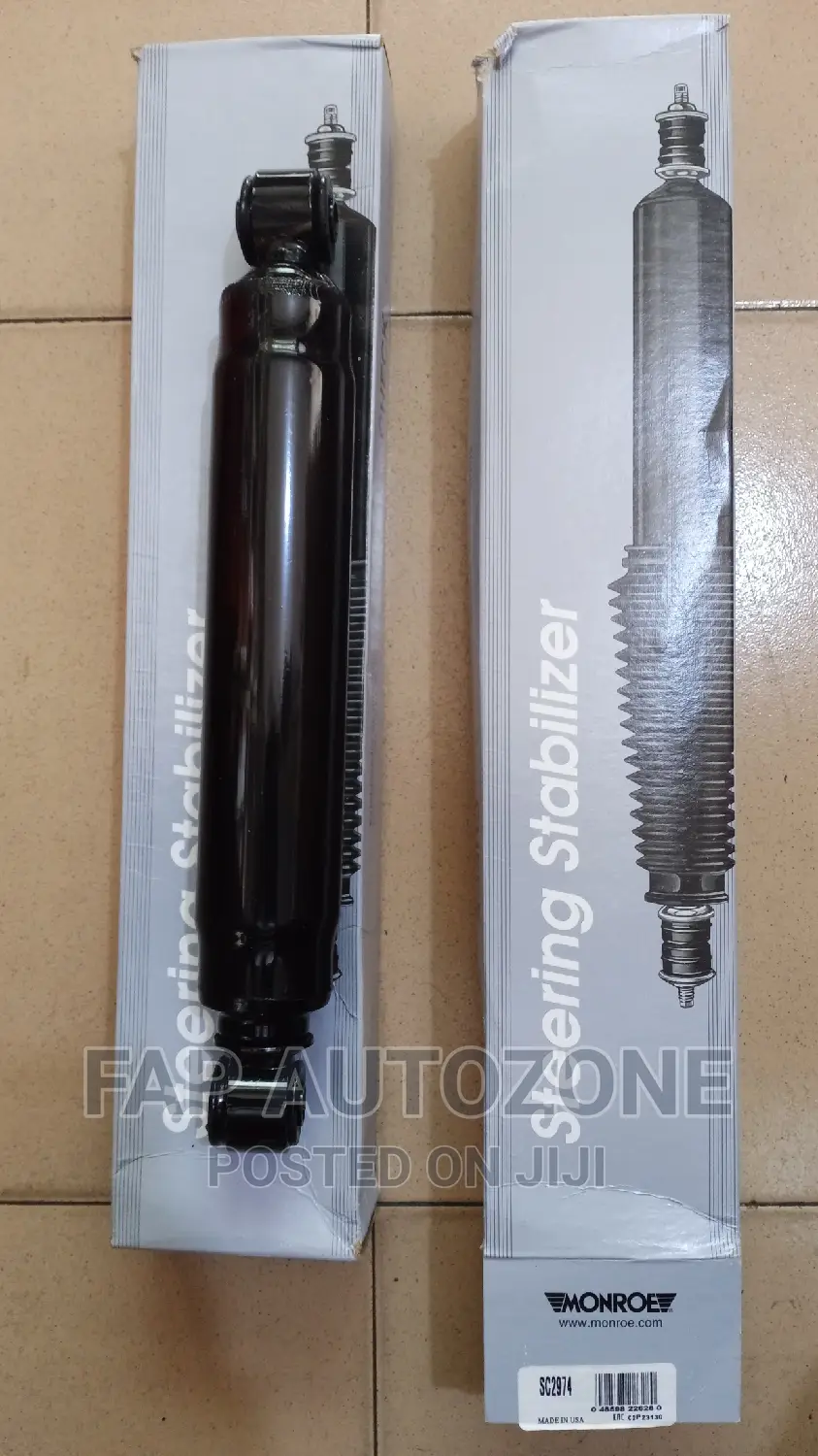 0418. Original Jeep Wrangler Steering Damper From Usa Sc2974