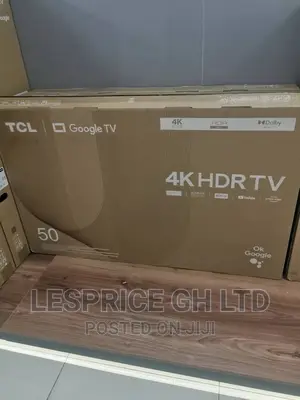 High Quality//TCL 50” Android Smart Google TV