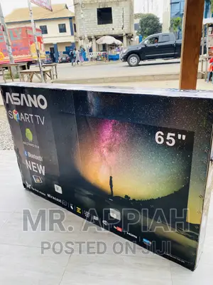 Fresh in Box Asano 65” Uhd Smart + Bluetooth LED Tv