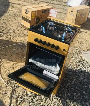 50x50 4 Gas Burner Volcano Gold Oven With Grill